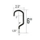 thumbnail image 5 of Inteprter Gancho para bicicleta de alta resistencia de 8 piezas Gancho para colgar en la pared Gancho para colgar en la pared Almacenamiento y organización del hogar Inteprter HA020059-00, 5 of 6