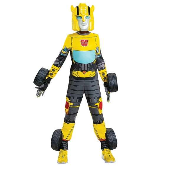 Disguise - Bumblebee Transforming Ch Costume - Child Small (4 - 6)
