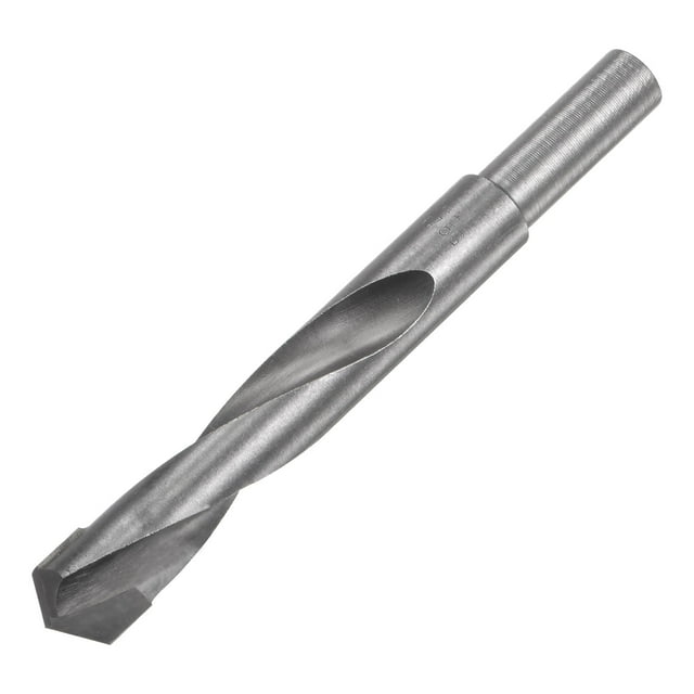 Unique Bargains Forets Torsadés en Carbure Cimenté à Corps Réduit de 17,5 mm, Corps Droit de 1/2 Po