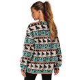 thumbnail image 2 of Xoenoiee Aztec Horse American Tribal Print Oversized Sweatshirts for Women Crewneck Sweaters Pullover Comfy Hoodies Fall Outfits Fashion 2025 Winter Clothes, Size M, 2 of 7