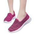 thumbnail image 3 of Bmisegm Women's Shoes Soft Bottom Breathable Flat Ladies Casual Shoes Mom Shoes Womens Casual Shoes Pink 37, 3 of 9