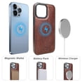 thumbnail image 4 of Funda tipo cartera Bocasal para iPhone 13 Pro Max con MagSafe Brown, 4 of 8