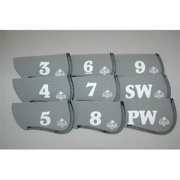 Iron Gloves 77701S Iron Gloves Covers, Silver - Set of 9