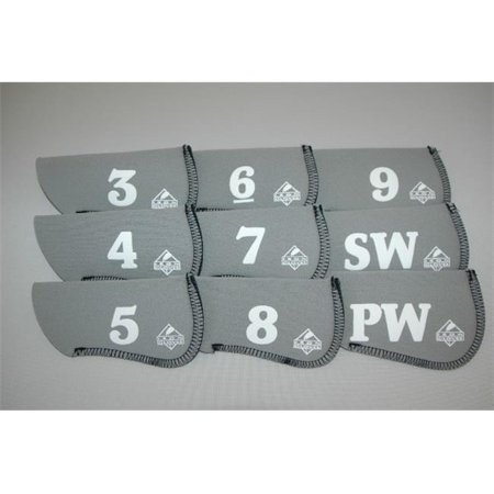 Iron Gloves 77701S Iron Gloves Covers, Silver - Set of 9