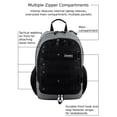 thumbnail image 3 of Eastsport Skatepark 180 Skater Backpack, Grey Flannel, 3 of 10