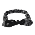 thumbnail image 1 of Minnieouse Diadema elástica Estiramiento Antideslizante Entrenamiento Banda para el cabello Ejercicio Cómodo Vacaciones en la playa Adolescentes Sombreros Accesorio para el cabello Negro Minnieouse AP011146-06, 1 of 6