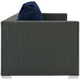 thumbnail image 2 of Ergode Sojourn Outdoor Patio Sunbrella Sofa - Canvas Navy, 2 of 5