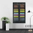 thumbnail image 1 of CNKOO 30 Storage Pockets Chart Large Capacity Document Organizer Storage Pocket Wall Hanging File Organizer, 1 of 7