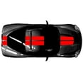 thumbnail image 2 of Clausen's World 9" Double RACING STRIPES Vinyl also Carbon Fiber - Compatible with Chevrolet Corvette C6, 2 of 6