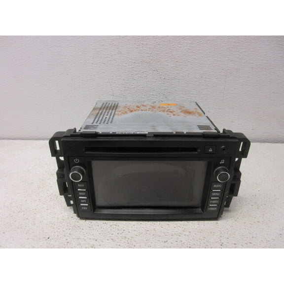 Pre-Owned 08 2008 Buick Enclave CD DVD GPS Navigation Radio 25925495 OEM LKQ - Verify Specific Vehicle Fitment In Description - (Good)