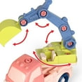 thumbnail image 3 of HILABEE DIY Engineering Vehicle, Take Apart Construction with Disassembly Tool, Toy Cars, 3 of 4
