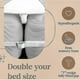 thumbnail image 2 of 20cm Bed Connector for Twin to King Size Conversion with Mattress Strap and Wedge Support, 2 of 3