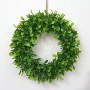 Cheers 42cm Artificial Leaf Wreath Garland Holiday Party Door Hanging Pendant Decor