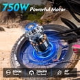 thumbnail image 3 of GUGOIS 20" * 4.0 Electric Bike for Adults/Teens, 750W Electric Mountain Bike, 48V 15.6Ah Battery Fat Tire Ebike, Full Suspension, USB-A, Max.28mph, UL2849, 3 of 11