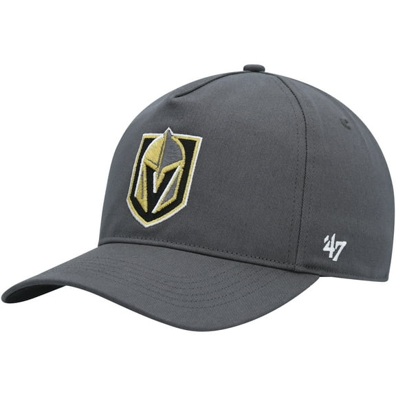 Men's '47 Charcoal Vegas Golden Knights Primary Hitch Snapback Hat