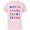 Soft Pink, variant on Star Wars May The Force Be With You Americana - Short Sleeve Cotton T-Shirt for Adults - Customized-Black