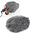 thumbnail image 4 of Protector de parabrisas peludo larga vida útil Equipado con anillo de goma Cubierta de parabrisas de micrófono fácil de instalar para micrófono Boya MM1 ANGGREK Otros, 4 of 8