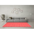 thumbnail image 3 of Ahgly Company Indoor Rectangle Abstract Red Contemporary Area Rugs, 6' x 9', 3 of 4