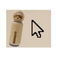 thumbnail image 1 of Digital Mouse Arrow Pointer Icon Rubber Stamp for Scrapbooking Crafting Stamping - Mini 1/2 Inch, 1 of 7