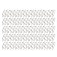 thumbnail image 1 of Fishing Clips Connector, Stainless Steel Fishing Clips Stainless Steel Wire Structure High-Quality Materials Stable Performance  For Traveler For Lovers, 1 of 8