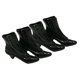 thumbnail image 1 of 2x2 Pares De Zapatos De Botines De Mu?ecas De Plástico Para Figuras De Mujer 1/12 Accs Negro Sunnimix Ropa de botas de muñeca de 12 pulgadas, 1 of 8