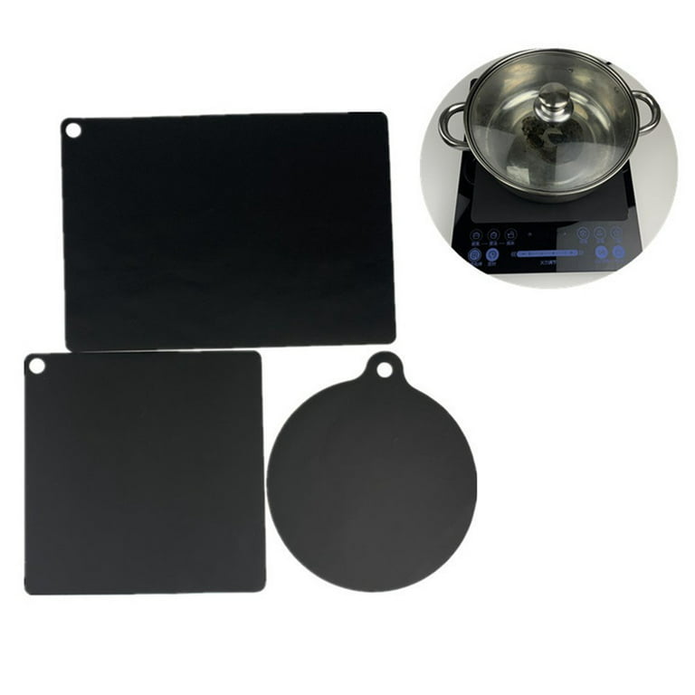 Induction Cooktop Mat Silicone Mats Heat Insulation-Pad Nonslip Cleaning Pad  