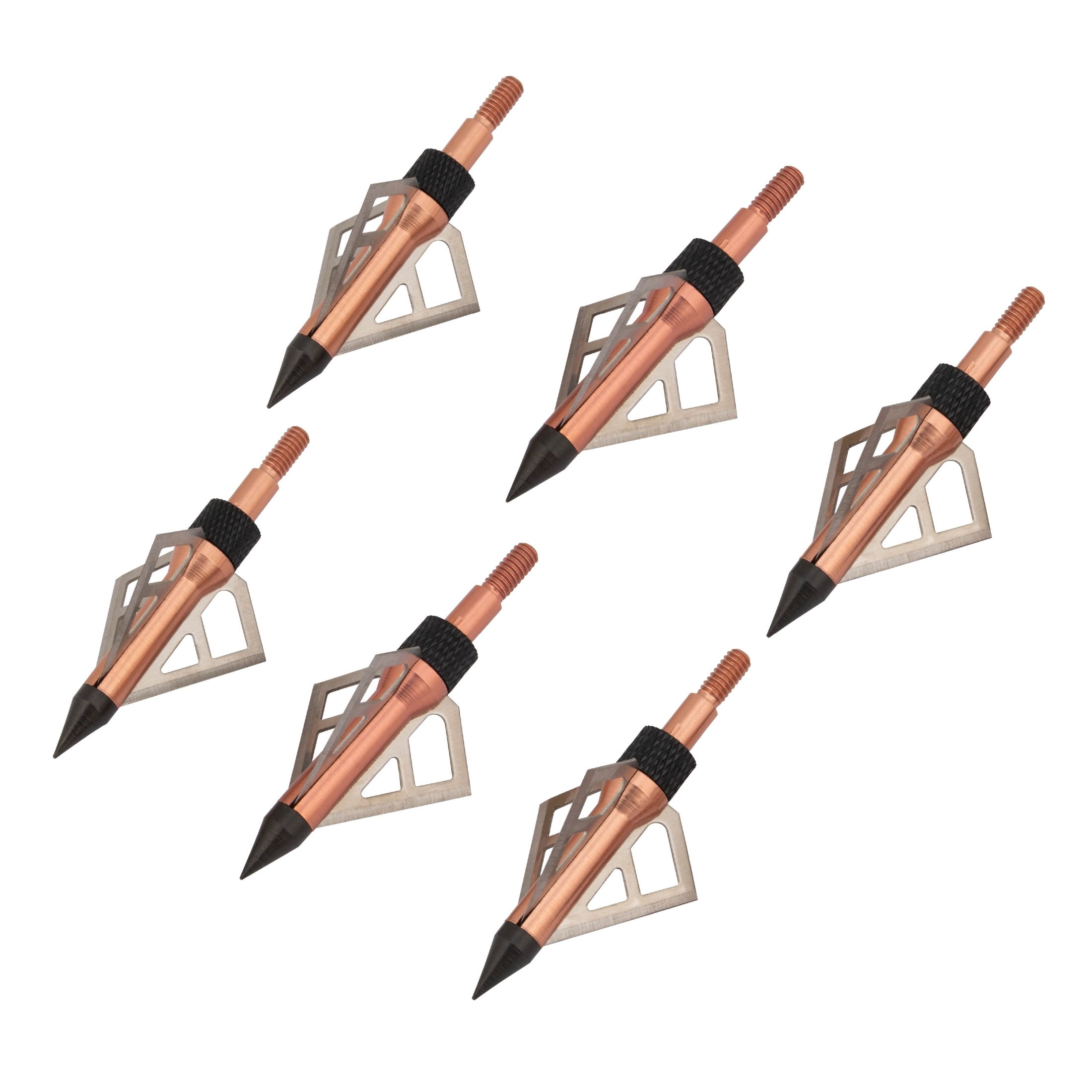 (2 pack) Allen Company Lightning XST Archery Broadheads, Aluminum and Steel, 3-Pack, 100-Grains