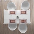 thumbnail image 3 of Ambesonne Western Place Mats Set of 4, Antique Saloon Door, Standard Size, Warm Taupe Brown, 3 of 4