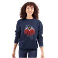 thumbnail image 3 of Retro Mountain Peaks Denver Colorado Sweatshirt for Men or Women Brisco Brands S, 3 of 6