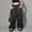 Black, variant on Kids Cargo Pants 5-16 Years, Boys Girls Loose Fit Joggers with Multiple Pockets, Elastic Waist Casual Pants for School and Playground Blackish Green 120