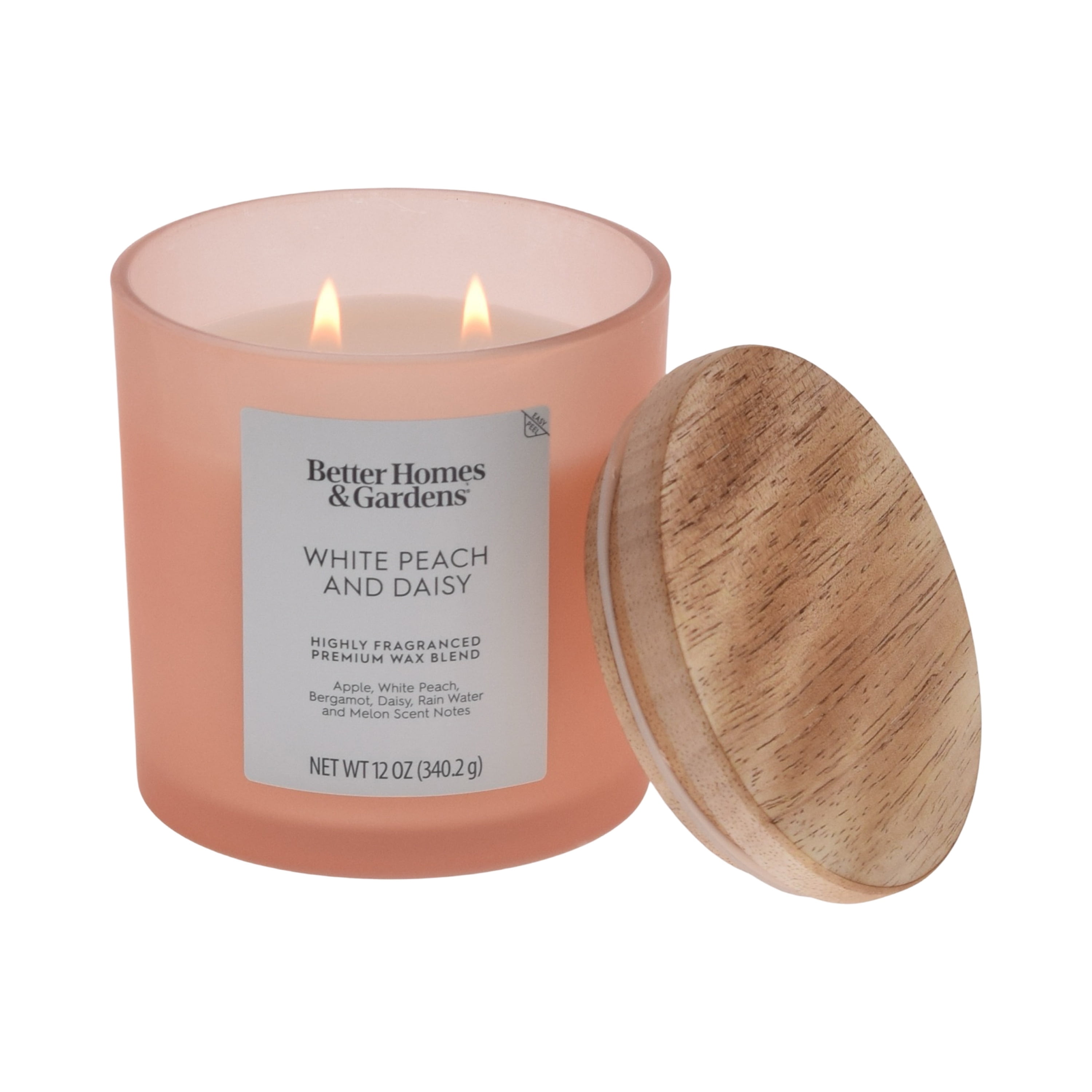 (4 pack) Better Homes & Gardens Pineapple & Ginger Scented 12oz 2-wick Candle