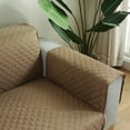 thumbnail image 5 of DONGPAI Sofa Slipcover Reversible Sofa Cover Water Resistant Couch Cover with Foam Sticks Elastic Straps Furniture Protector for Pets Kids Children Dog Cat, Camel, 5 of 9