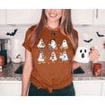 thumbnail image 5 of KimSoong Women Halloween Pumpkin T-Shirt Cute Ghost Graphic Shirt Spooky Season Tee Fall Graphic Short Sleeve Tee, 5 of 16
