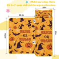 thumbnail image 5 of Halloween Trick or Treat Witchy Elements Toddler Nap Mats for Kids Preschool,50"x20" Sleeping Mat Bag or Kids,Toddler Sleeping Bag,Toddler Nap Mat or Daycare, 5 of 6