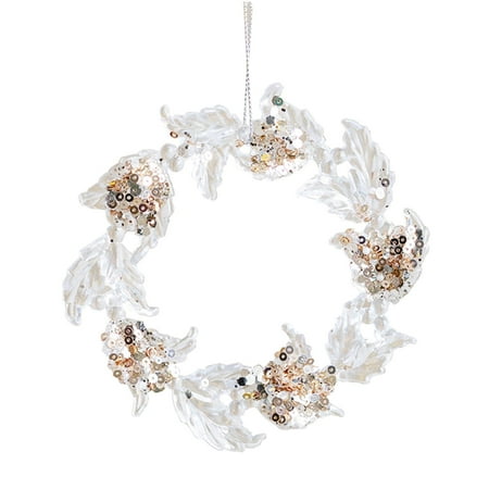 

Christmas Tree Pendant | 2D Hanging Christmas Party Decorations Acrylic Embellishments with Sequins | Christmas Pendant Winter Holiday Party Decorations Snowflakes Reindeer Trees More