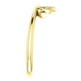 thumbnail image 4 of 14K Yellow Marquise-Shaped Crown Ring in 14k Yellow Gold, 4 of 7