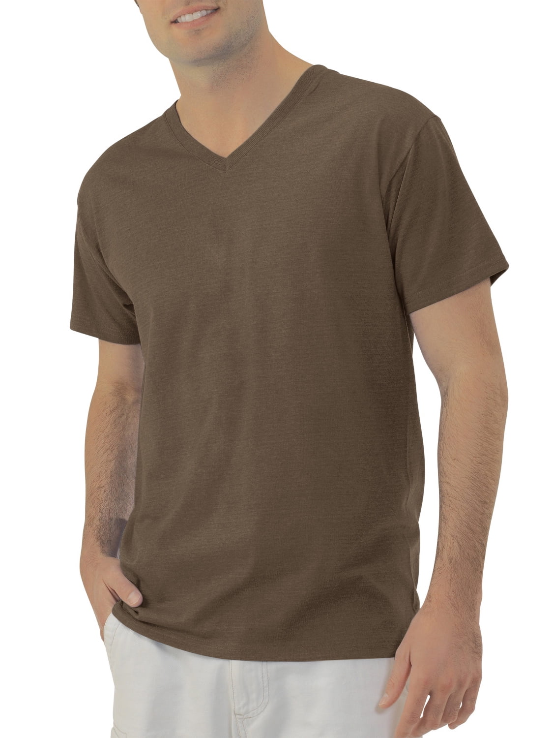 fruit of the loom v neck t shirts 4xl