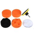 thumbnail image 1 of 7pcs Polish Wax Foam Sponge Pad With Drill Adapter, 1 of 5