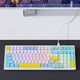 thumbnail image 1 of Teclado para juegos RGB 19 efectos de iluminación teclado para jugadores teclado con cable para PC de escritorio, 1 of 9