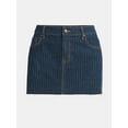 thumbnail image 5 of No Boundaries Denim Mini Skirt, Women's, 5 of 5