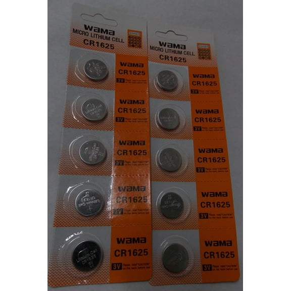 BBW CR1625 3V Lithium Coin Battery 10 Pack   FREE SHIPPING!