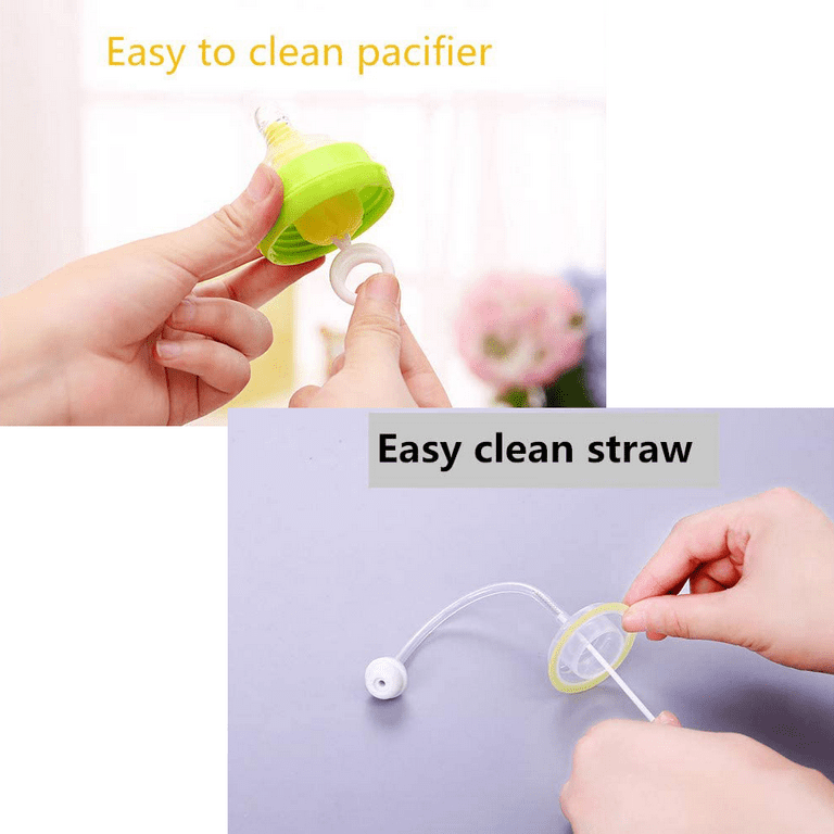 PZJ Silicone Baby Bottle Cleaning Brush with Long Handle Water Bottle  Cleaner Suitable for Baby Bottles Red Wine Glass vases Glassware Suitable  for Small Diameter Bottle Openings (one Piece)