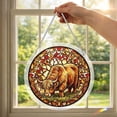 thumbnail image 3 of 7.4in 83pc Acrylic Jigsaw Puzzle Suncatcher – Sun Catcher Puzzle for Windows Hanging, Home & Garden Gift #001, 3 of 6