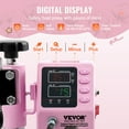 thumbnail image 4 of VEVOR Heat Press Machine 12x10in Heat Transfer Machine for T-Shirts Press Pink, 4 of 9