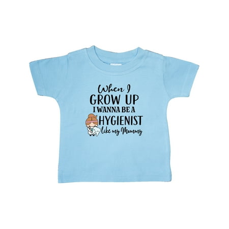

Inktastic Future Dental Hygienist Like Mommy Gift Baby Girl T-Shirt