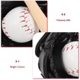 thumbnail image 3 of WASHWEPE 1 Set Decorative Mini Baseball Kit Abs Black Themed Birthday Decoration Holiday Miniature Sports, 3 of 8