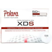 Polara Golf XDS Extra Distance & Spin 3-Piece Golf Balls, Designed to Correct Hooks and Slices, (12 Balls)