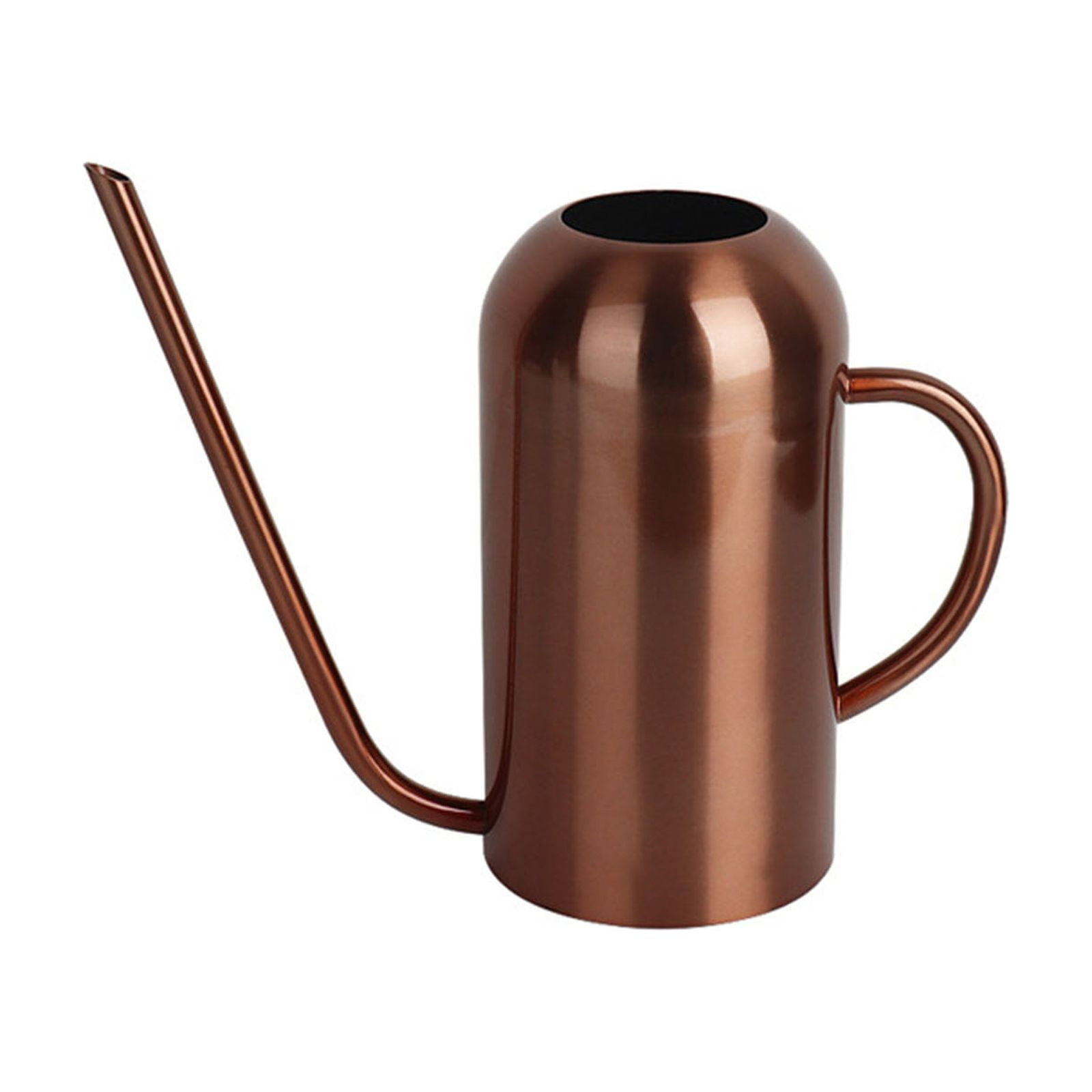 1.5L Stainless Steel Watering Can with Long Spout, Large Capacity Metal Watering Pot for Indoor Outdoor Plants, Ergonomic Handle & Anti-Spill Design