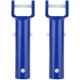 thumbnail image 1 of Pinza para piscina Pinza para piscina Pinza para piscina en forma de V de color azul de 2 piezas Mango de repuesto para cabezal de cepillo Accesorios para piscinas duraderos, 1 of 4