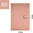 thumbnail image 2 of Limited Time Deals! A5 Buckle Notebook With Logo Printed Business Notebook Meeting Record Stationery Learning Notebook., 2 of 4